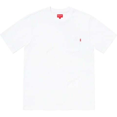 Supreme S/S Pocket Tee - White