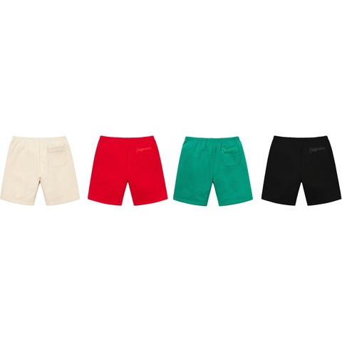 Supreme Tonal Webbing Sweatshort - tonalwebbing