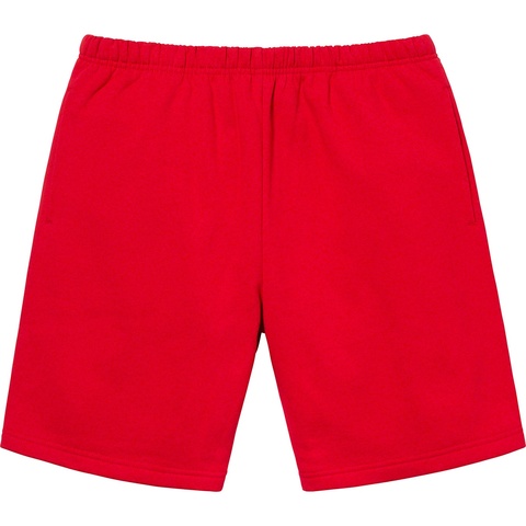 Supreme Tonal Webbing Sweatshort - Red
