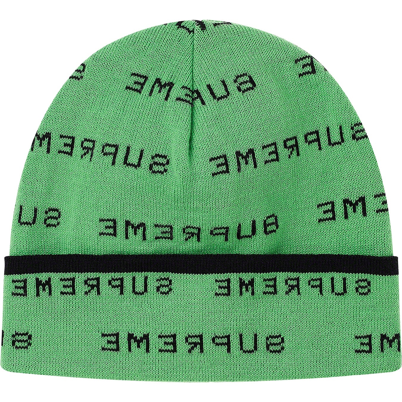 Supreme Logo Repeat Beanie (SS20) - Mint - $36