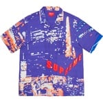 Supreme City Lights Rayon S S Shirt (SS20) - Purple