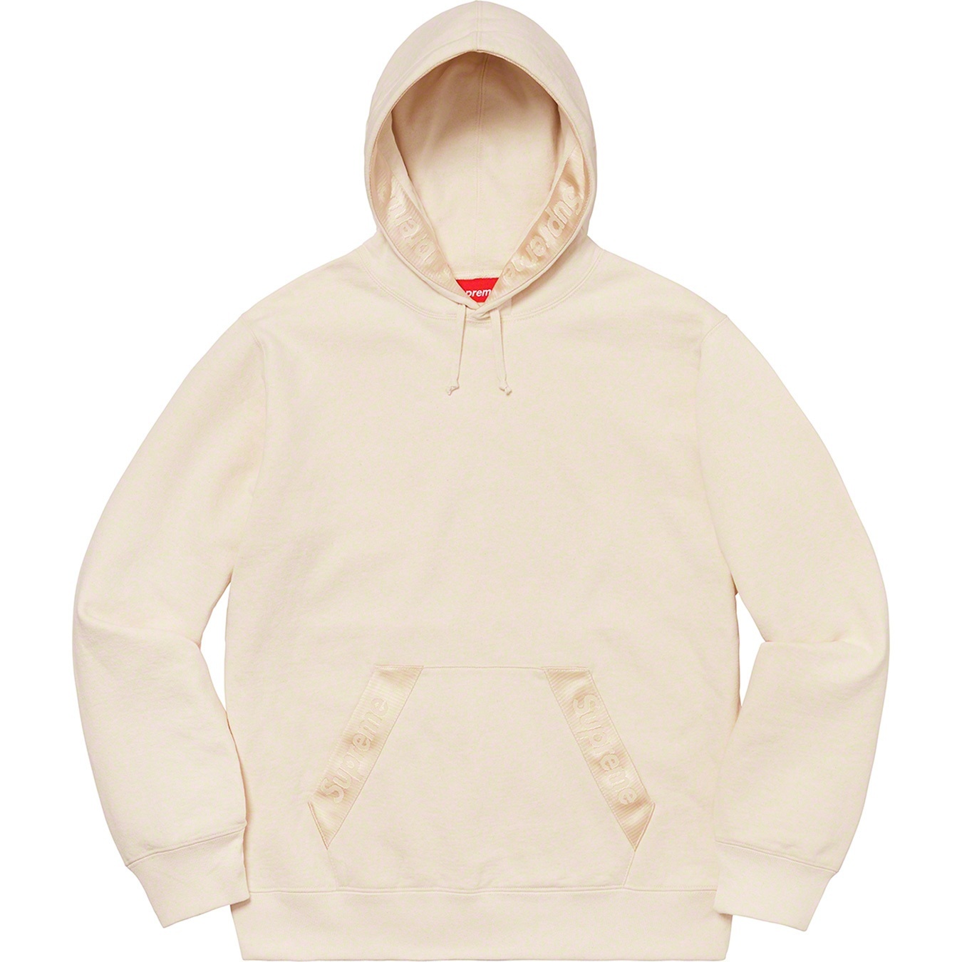 Supreme Tonal Webbing Hooded Sweatshirt (SS20) - $158