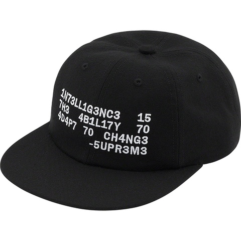 Supreme Intelligence 6-Panel - Black
