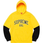 Supreme XXL Hooded Sweatshirt (SS20) - Yellow