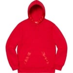 Supreme Tonal Webbing Hooded Sweatshirt (SS20) - Red
