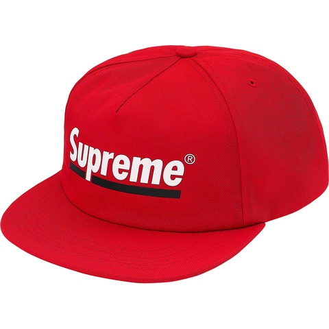 Supreme Underline 5-Panel - Red