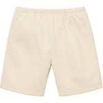 Supreme Tonal Webbing Sweatshort (SS20) - Natural