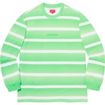Supreme Fade Stripe L S Top (SS20) - Bright Green