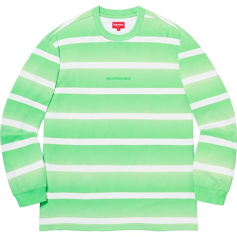 Fade Stripe L/S Top - spring/summer 2020 - Supreme