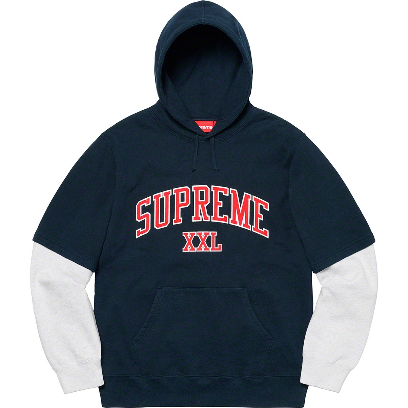Supreme XXL Hooded Sweatshirt (SS20) - Navy - $158