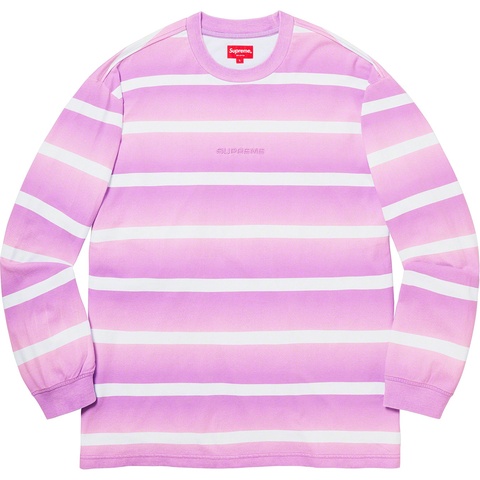 Fade Stripe L/S Top - spring/summer 2020 - Supreme