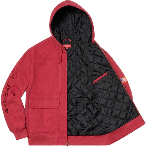Canvas Hooded Work Jacket - spring/summer 2020 - Supreme