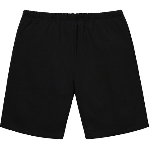 Supreme Tonal Webbing Sweatshort - Black