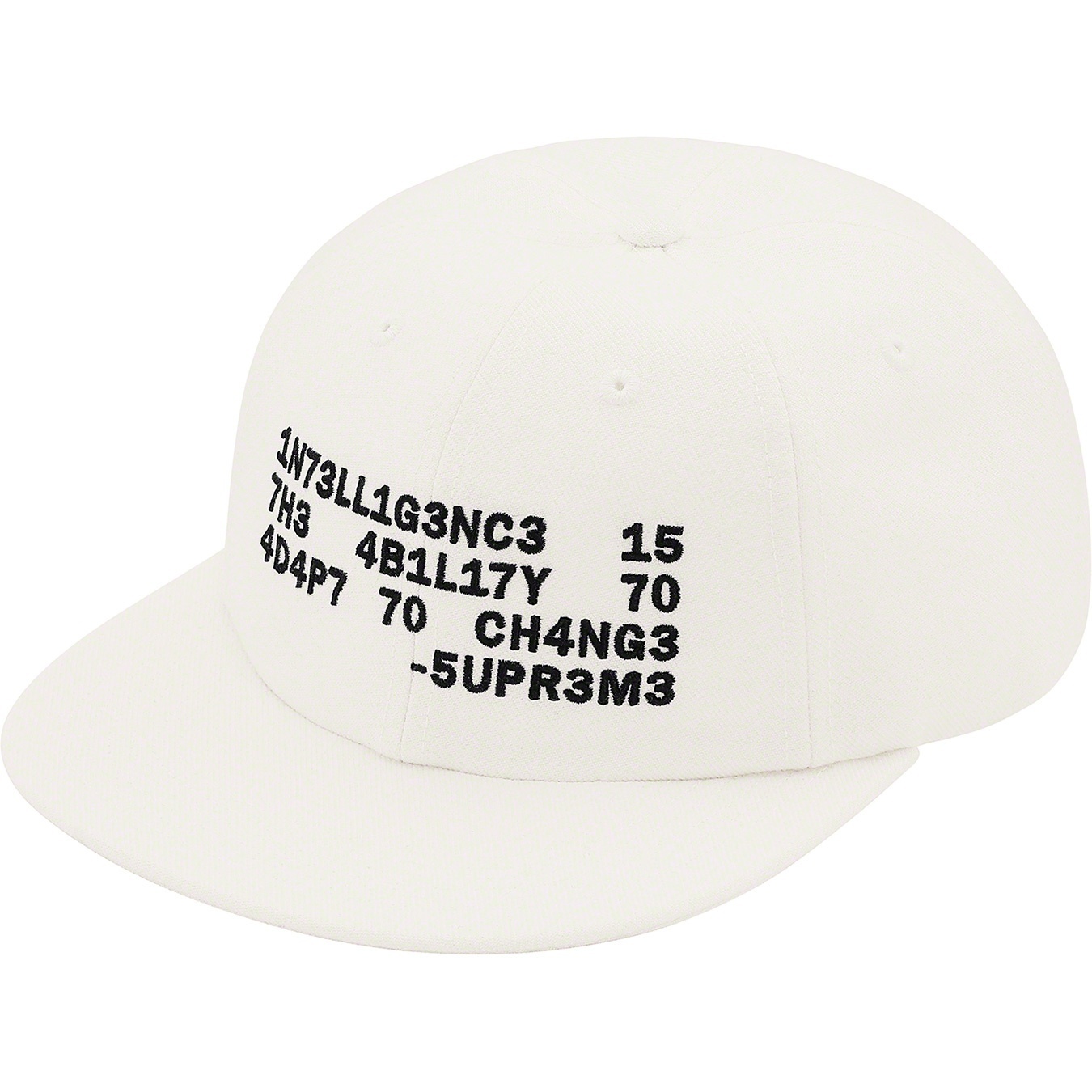Supreme Intelligence 6-Panel (SS20) - White - $44
