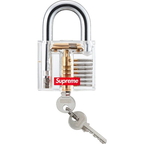 Supreme Transparent Lock - Clear