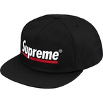 Supreme Underline 5-Panel (SS20) - Black
