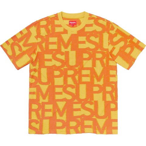 Supreme Spellout S/S Top - Yellow
