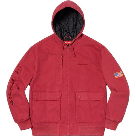 Canvas Hooded Work Jacket - spring/summer 2020 - Supreme Canvas Hooded Work Jacket - spring/summer 2020 - Supreme