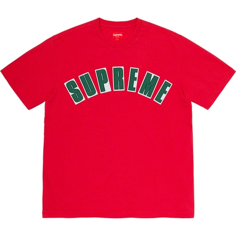 Supreme Arc Appliqué S/S Top - Red