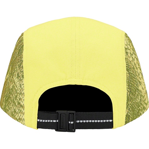 Supreme Snakeskin Mesh Camp Cap - Pale Green