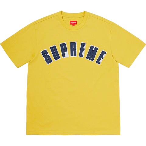Supreme Arc Appliqué S/S Top - Acid Green