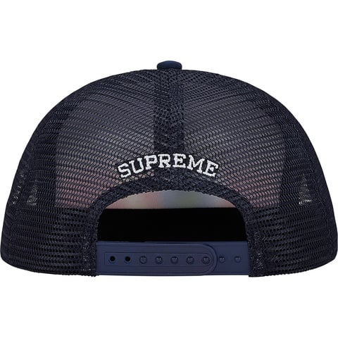 Supreme Worldwide Mesh Back 5-Panel - Navy