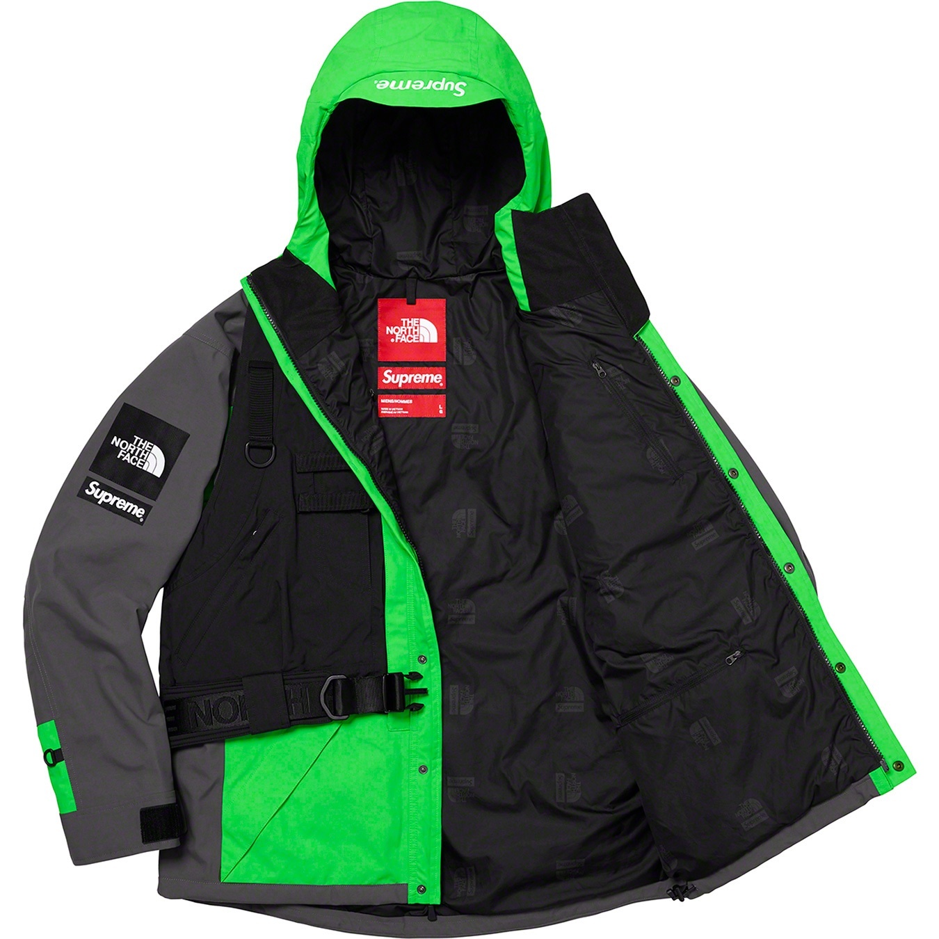 Supreme Supreme The North Face RTGJacket + Vest (SS20) - Bright Green - $698