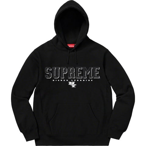 Supreme Gems Hooded Sweatshirt - Black