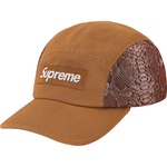 Supreme Snakeskin Mesh Camp Cap (SS20) - Brown