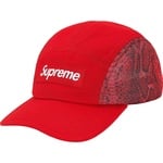 Supreme Snakeskin Mesh Camp Cap (SS20) - Red