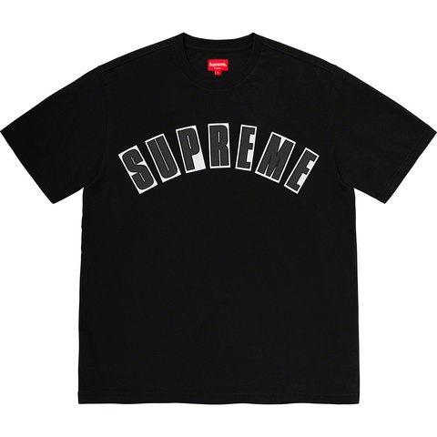 Supreme Arc Appliqué S/S Top - Black