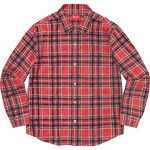 Supreme Printed Plaid Shirt (SS20) - Red