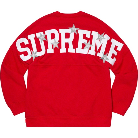 Supreme Stars Crewneck - Red