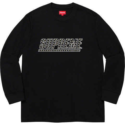 Supreme Studded L/S Top - Black