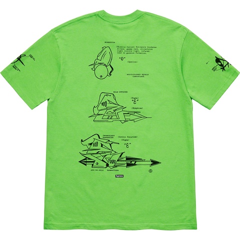 Supreme Rammellzee Tag Tee - Green
