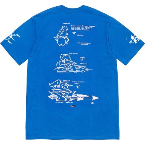 Rammellzee Tag Tee - spring/summer 2020 - Supreme