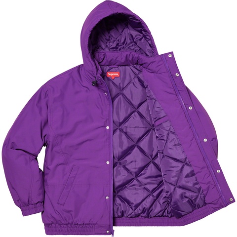Supreme Supreme Team Puffy Jacket - Purple