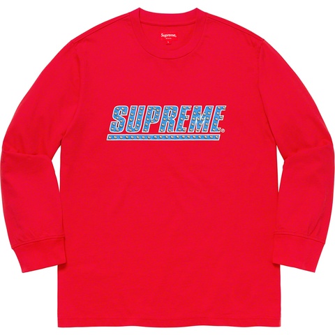 Supreme Studded L/S Top - Red
