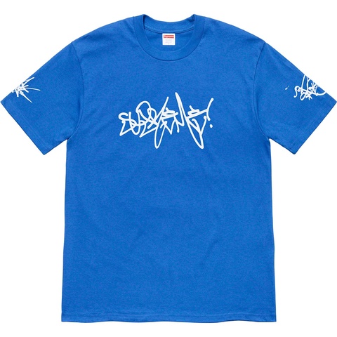 Supreme Rammellzee Tag Tee - Royal