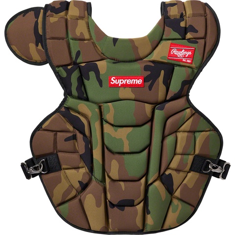 Supreme Supreme®/Rawlings® Catcher's Chest Protector - Woodland Camo