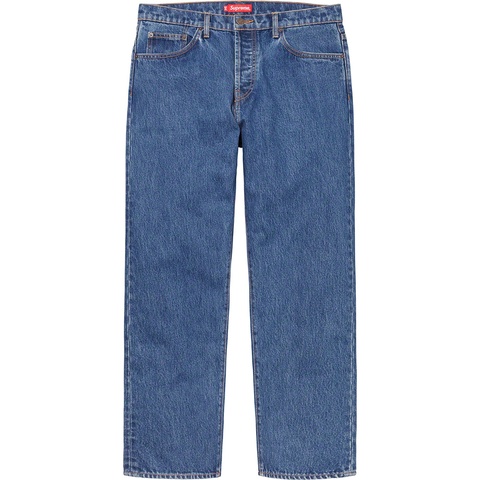 Supreme Loose Fit Jean - Washed Blue