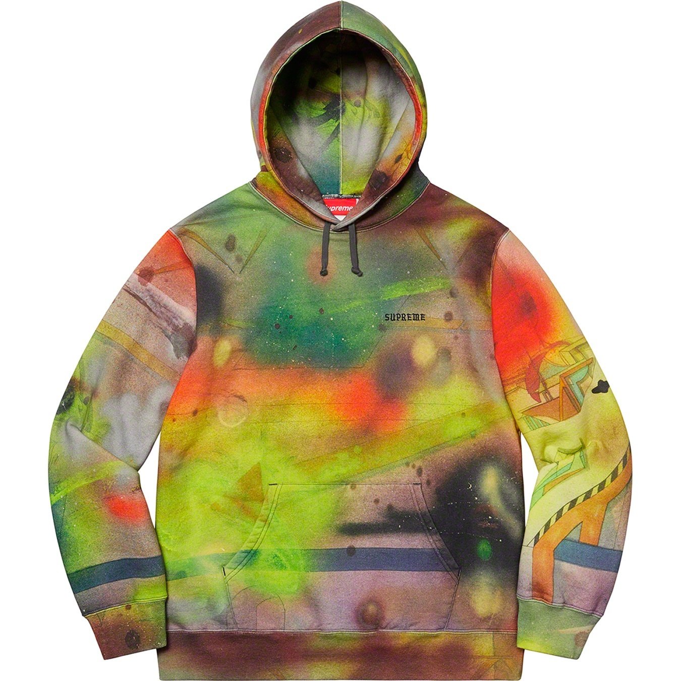 トップス Supreme Ramellzee hooded sweatshirt Supreme Rammellzee Hooded Sweatshirt Multicolor Men's - SS20