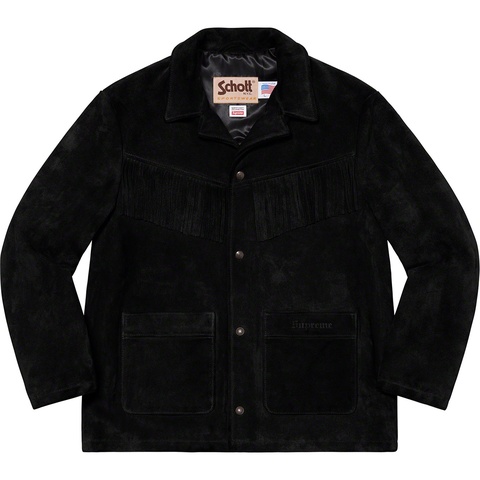 Supreme®/Schott® Fringe Suede Coat - Supreme