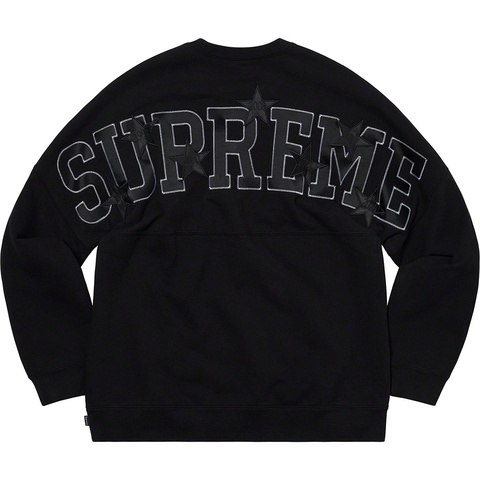 Supreme Stars Crewneck - Black