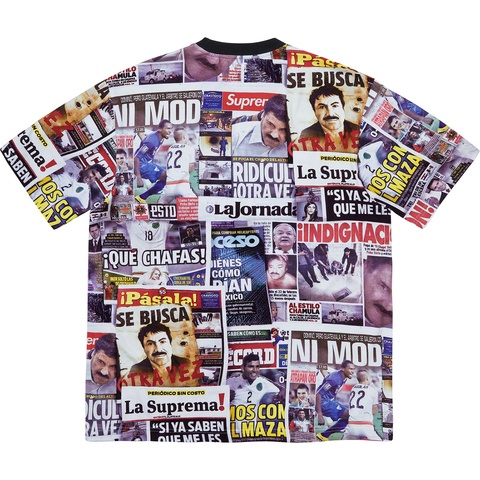 Supreme Headline S/S Top - Multicolor