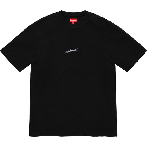 Supreme Signature S/S Top - Black