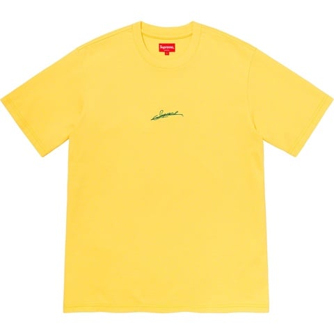 Supreme Signature S/S Top - Yellow