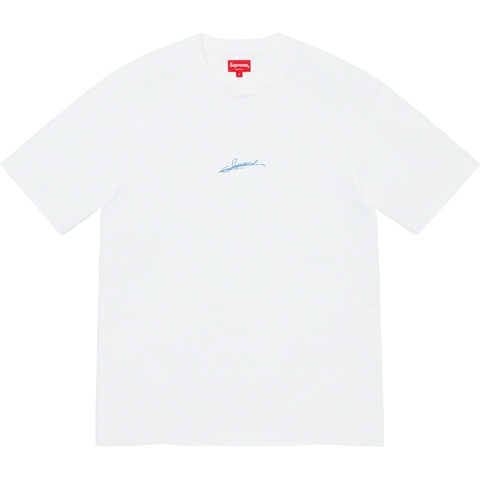 Supreme Signature S/S Top - White