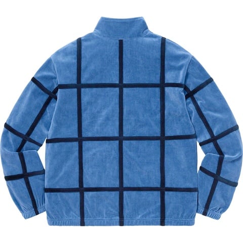 Grid Taping Velour Jacket - spring/summer 2020 - Supreme