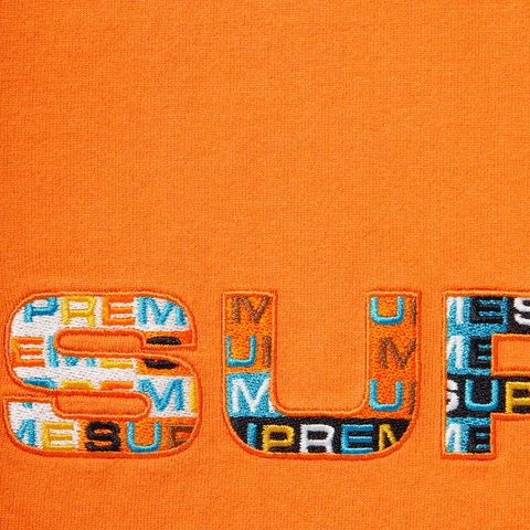 Supreme Meta Logo L/S Top - Orange